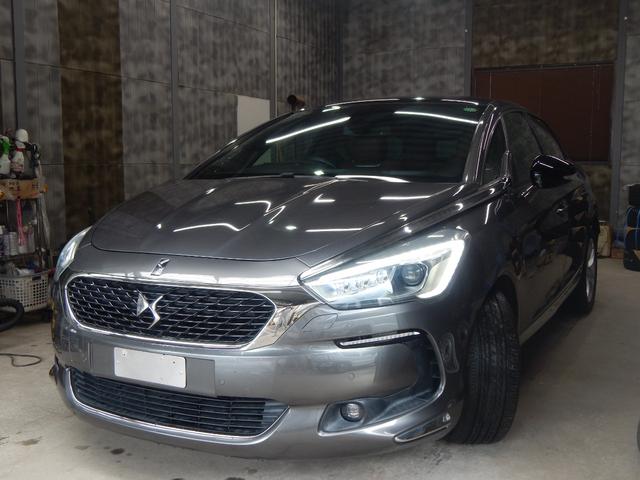 ＤＳ５ シック　ブルーＨＤｉ　レザーパッケージ　シック　ブルーＨＤｉ　レザーパッケージ５名）茶系レザー　ＤＥＮＯＮスピーカー　ガラスルーフ　クルコン　ナビＴＶカメラ　前席パワーシート＆ヒーター（7枚目）