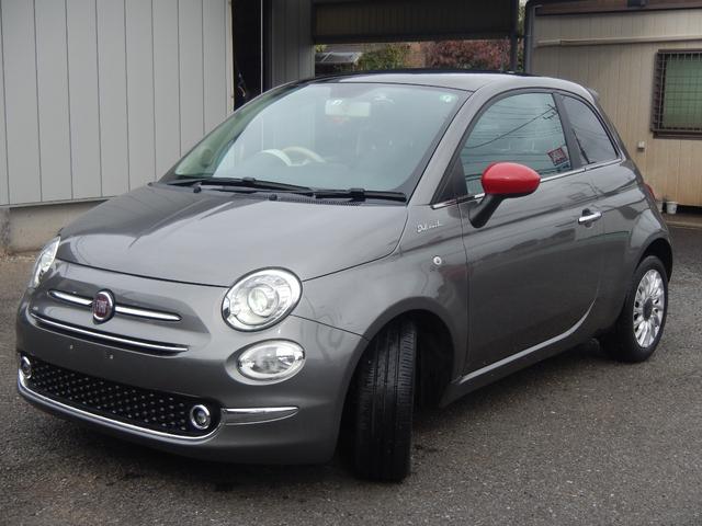 ５００ ツインエア　ドルチェヴィータ　ガラスルーフ固定式サンシェード　ハーフレザーシート　ナビＴＶバックカメラ　クルーズコントロール（6枚目）