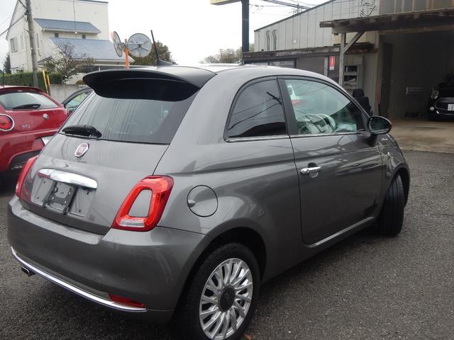 ５００ ツインエア　ドルチェヴィータ　ガラスルーフ固定式サンシェード　ハーフレザーシート　ナビＴＶバックカメラ　クルーズコントロール（7枚目）