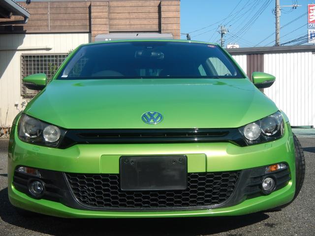 シロッコ TSI TSI(4名)純正ナビ アイバッハダウンサス Rカメラ付ミラードラレコ TV ハーフレザー パドルシフト 17AW(4枚目)