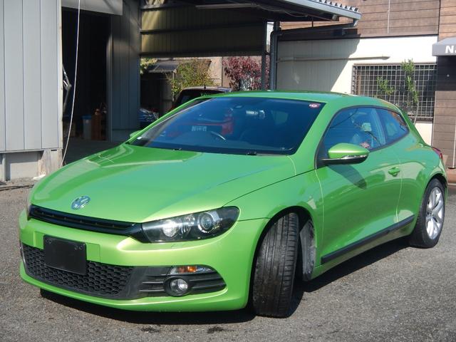 シロッコ TSI TSI(4名)純正ナビ アイバッハダウンサス Rカメラ付ミラードラレコ TV ハーフレザー パドルシフト 17AW(5枚目)