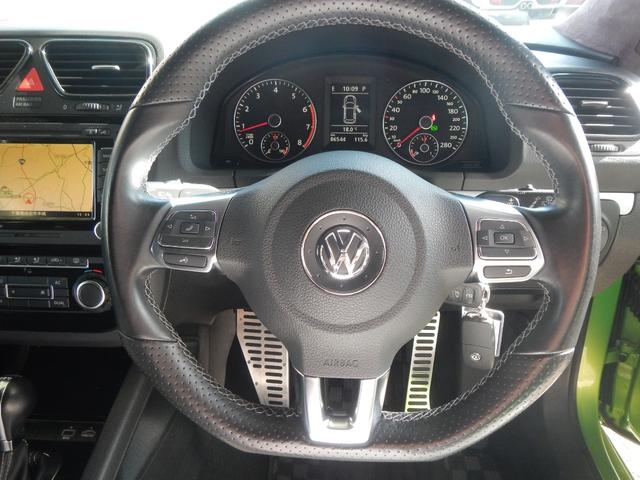 シロッコ TSI TSI(4名)純正ナビ アイバッハダウンサス Rカメラ付ミラードラレコ TV ハーフレザー パドルシフト 17AW(11枚目)