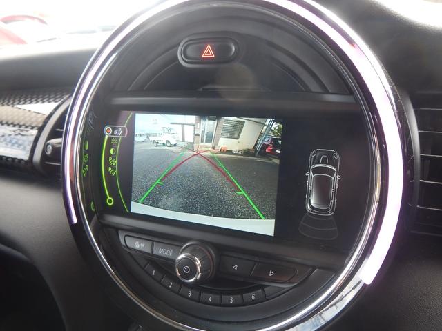 MINI クーパーS 純正ナビ・バックカメラ ミラーETC LED ブラックライトリング ユニオンテール 17ブラックAW コンフォートアクセス(13枚目)