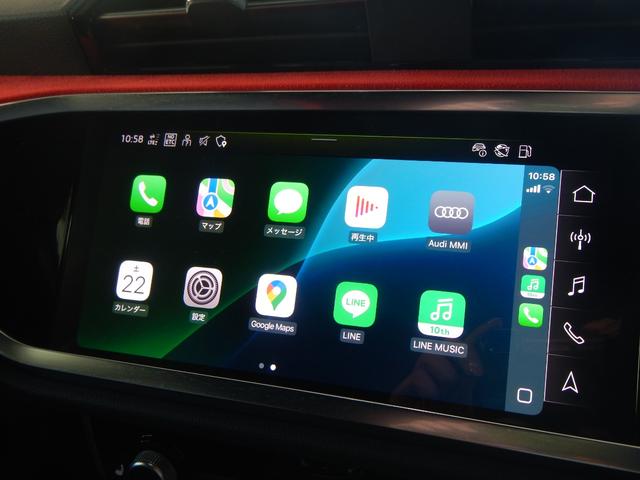 RS Q3 スポーツバック ベースグレード ベースグレード(5名)RSデザインPKG ブラックスタイリングPKG RSダンピングCLサスペンション RSスポーツエキゾースト RSバーチャルコックピット SONOS 21黒AW 赤キャリパー(17枚目)