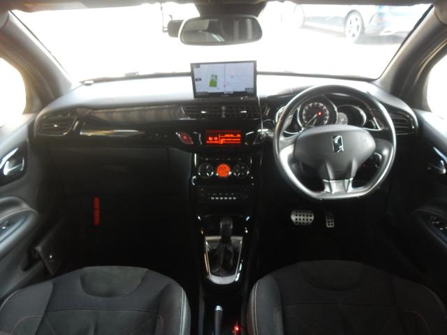 DS3 パフォーマンスライン クルーズコントロール ETC 社外ナビTV Bluetooth 純正オーディオ 17aw ハーフレザーシート(2枚目)