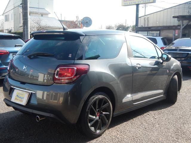 DS3 パフォーマンスライン クルーズコントロール ETC 社外ナビTV Bluetooth 純正オーディオ 17aw ハーフレザーシート(5枚目)