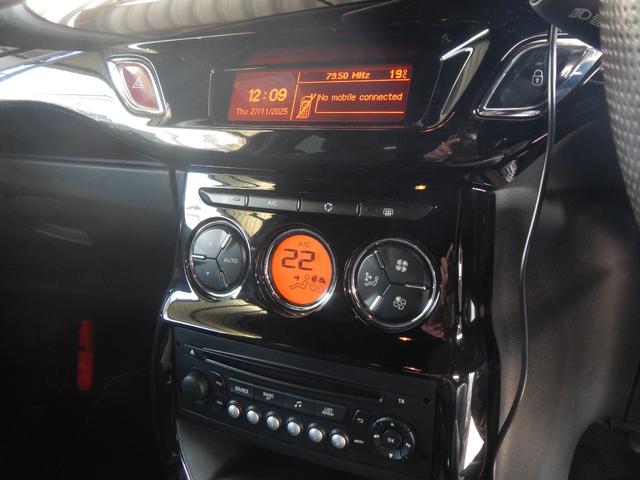 DS3 パフォーマンスライン クルーズコントロール ETC 社外ナビTV Bluetooth 純正オーディオ 17aw ハーフレザーシート(12枚目)