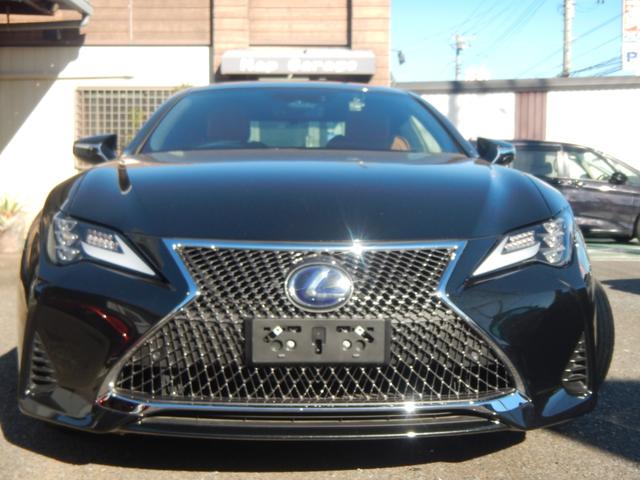 ＲＣ ＲＣ３００ｈ　バージョンＬ　ブラウンレザー・３眼ＬＥＤ・ハンドルヒーター・シートヒーター・Ｂｌｕｅｔｏｏｔｈ・純正ナビＴＶ・Ｂカメラ・クルーズコントロール・ステアリングスイッチ・ドラレコ（4枚目）