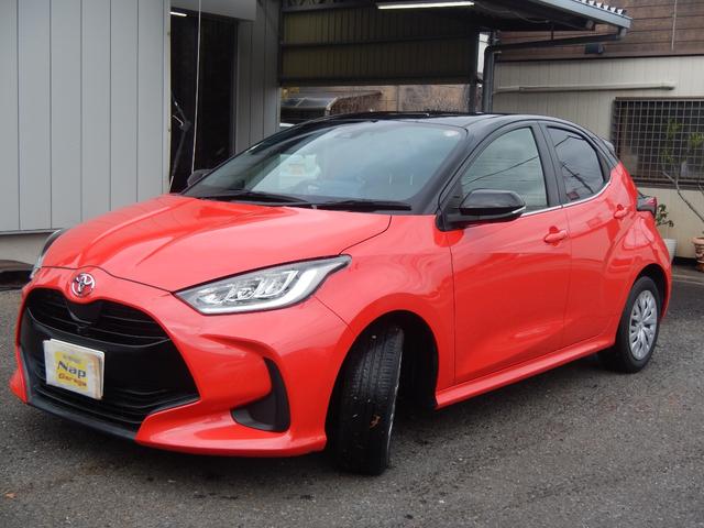 ヤリス Ｚ　Ｔｏｙｏｔａ　Ｓａｆｅｔｙ　Ｓｅｎｓｅ　８インチディスプレイオーディオ全方位　ＨＵＤ　シートヒーター　ＬＥＤ　レーダークルーズ（4枚目）