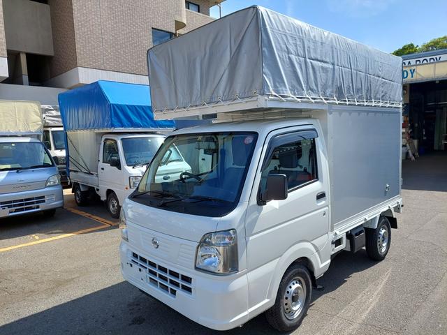 ＮＴ１００クリッパートラック ＤＸ　Ｄ型ＢＯＤＹ搭載タイプ・ＤＸ・２ＷＤ５ＭＴ・全高２．５ｍ・全長２．８ｍ・後部框取外しタイプ・庫内ＬＥＤ照明・フロアコンパネ・マットバイザー付き（5枚目）