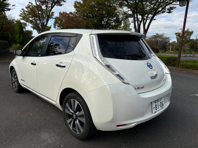 リーフ X サンクスエディション(30kwh) ナビ スマートキー 純正AW PS PW 充電ケーブル有(7枚目)
