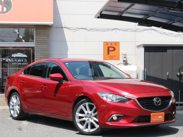 アテンザセダン ＸＤ　ＨＩＤ・追従クルコン・ＳＤナビ・Ｂｌｕｅｔｏｏｔｈ接続・フルセグ・ＤＶＤ再生・バックカメラ・本革巻きＨ・パドルシフト・純正１９ｉｎアルミ・スマートキー・ＡＡ／Ｃ・ＥＴＣ・Ｐガラス（24枚目）