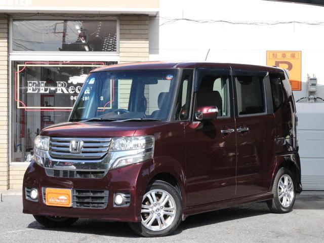 Ｎ－ＢＯＸカスタム Ｇ・Ｌパッケージ　電動スライドドア・バックカメラ・Ｇａｔｈｅｒｓナビ・ＥＴＣ・ＨＩＤヘッドライト・スマートキー・プッシュスタート・純正１４インチアルミ・ドアバイザー・オートＡ／Ｃ（24枚目）