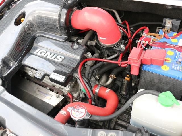 monsterカーボンエアインダクションBOX&オイルクーラー装備☆