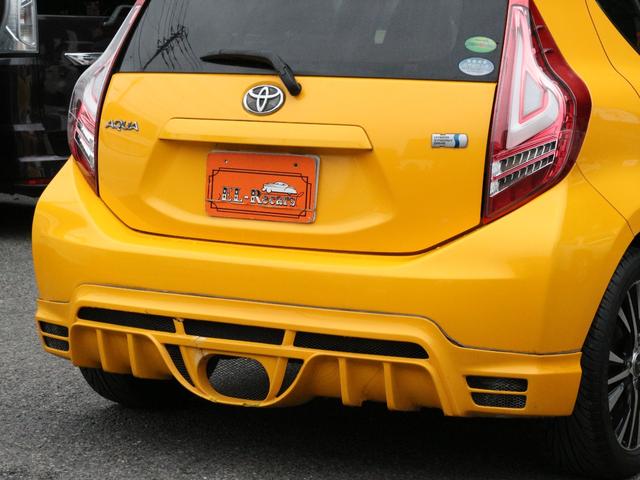 アクア S ROWENエアロ・Bluetooth接続・8インチナビ・フルセグ・フルセグ・ETC・スマートキー・HIDヘッドライト・社外16インチアルミ・デイライト・社外テールライト・プッシュスタート(13枚目)