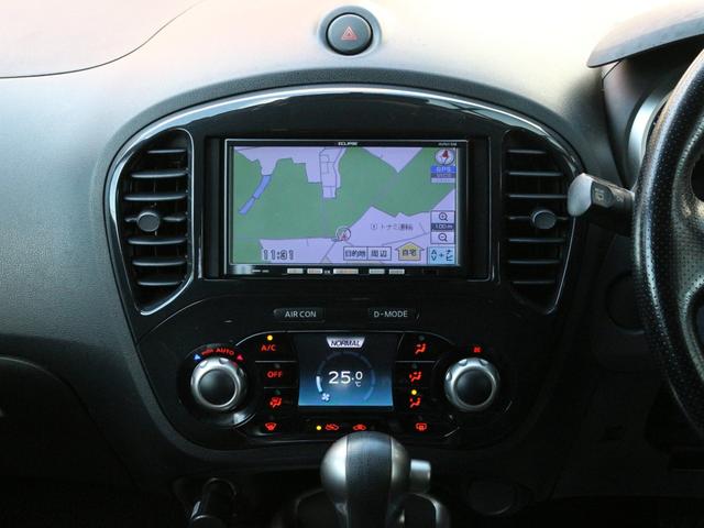 ジューク 15RX ドライブレコーダー・メモリーナビ・ワンセグ・ETC・キーレス・純正17インチアルミ・ドアバイザー・オートA/C・革巻きハンドル・Wエアバック・プライバシーガラス(34枚目)