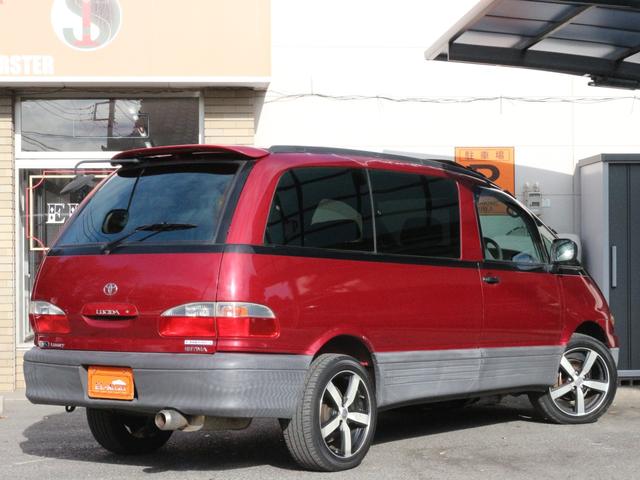 エスティマ・ルシーダ X ラグジュアリー ダブルサンルーフ・ローダウン・社外マフラー・社外17インチアルミ・左スライドドア・ドアバイザー(23枚目)