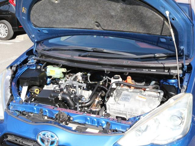 アクア S 中期型・Bluetooth接続・バックカメラ・地デジ・ETC・キーレス・オートA/C・SDナビ・ウィンカーミラー・ヘッドライトレベライザー・横滑り防止装置・ドアバイザー・ステレオコントロール(22枚目)