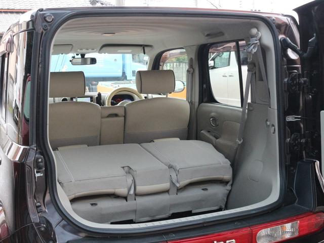 キューブ アクシス 専用バンパー&グリル・本革シート・Bluetooth接続・バックカメラ・ETC・プッシュスタート・インテリキー・フルセグ・HIDヘッドライト・ドライブレコーダー・社外15インチアルミ・専用ドアバイザー(29枚目)