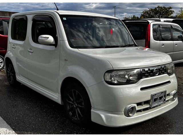 キューブ 15X パーティーレッドセレクション インテリジェントキー カロッツェリアナビ フルセグTV DVDビデオ再生 Bluetooth Bluetooth(10枚目)