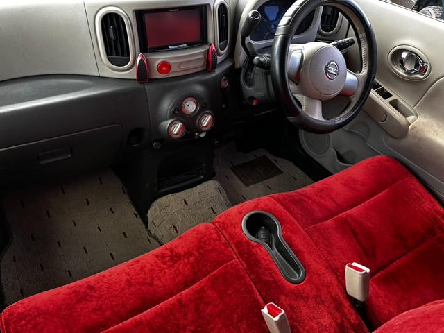 キューブ 15X パーティーレッドセレクション インテリジェントキー カロッツェリアナビ フルセグTV DVDビデオ再生 Bluetooth Bluetooth(18枚目)