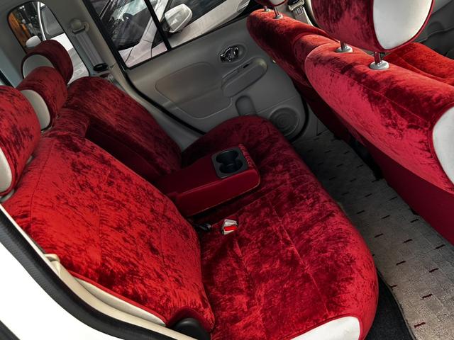 キューブ 15X パーティーレッドセレクション インテリジェントキー カロッツェリアナビ フルセグTV DVDビデオ再生 Bluetooth Bluetooth(23枚目)