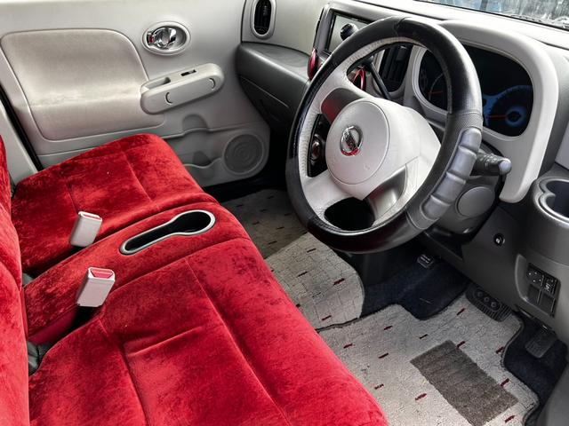 キューブ 15X パーティーレッドセレクション インテリジェントキー カロッツェリアナビ フルセグTV DVDビデオ再生 Bluetooth Bluetooth(25枚目)