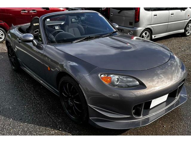 ロードスター RS NOPROノガミプロジェクト エアロ(フロント・サイド)エンジン(カム・ECU)アラゴスタ(フルタップ車高調)フルバケシート(ブリッド) 18インチ ワーク エモーション LSD(10枚目)