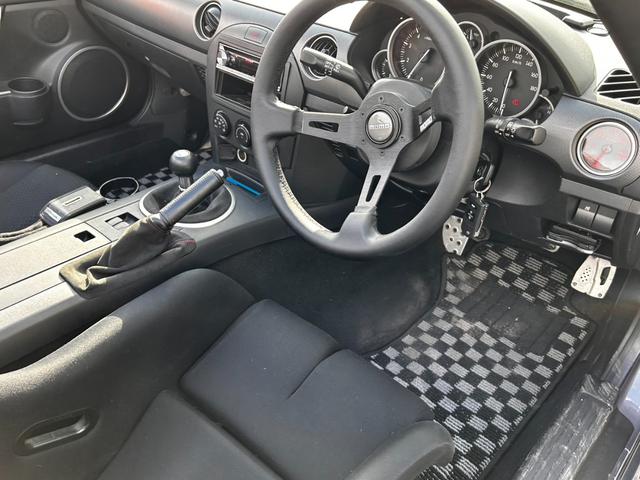 ロードスター RS NOPROノガミプロジェクト エアロ(フロント・サイド)エンジン(カム・ECU)アラゴスタ(フルタップ車高調)フルバケシート(ブリッド) 18インチ ワーク エモーション LSD(18枚目)