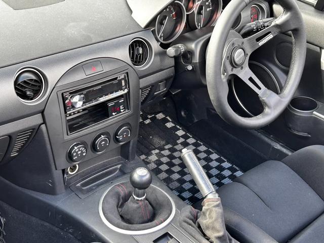 ロードスター RS NOPROノガミプロジェクト エアロ(フロント・サイド)エンジン(カム・ECU)アラゴスタ(フルタップ車高調)フルバケシート(ブリッド) 18インチ ワーク エモーション LSD(19枚目)