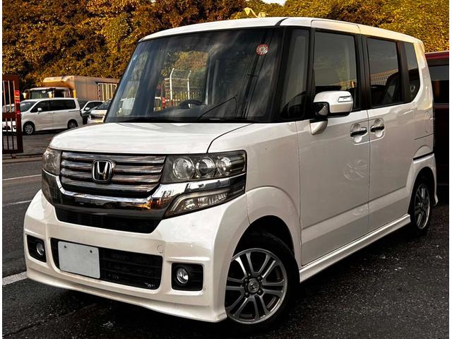 Ｎ－ＢＯＸカスタム Ｇ・Ａパッケージ　純正ナビ　バックカメラ　Ｂｌｕｅｔｏｏｔｈ　電動スライドドア　スマートキー　プッシュスタート　ＨＩＤ　ＥＴＣ　ＣＴＢＡ（3枚目）