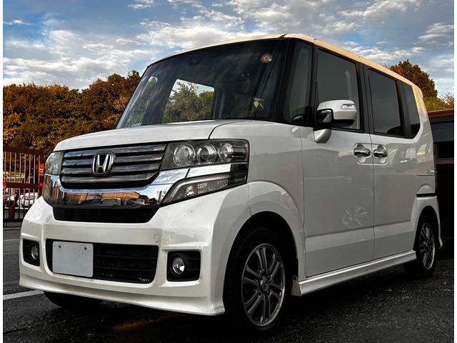 Ｎ－ＢＯＸカスタム Ｇ・Ａパッケージ　純正ナビ　バックカメラ　Ｂｌｕｅｔｏｏｔｈ　電動スライドドア　スマートキー　プッシュスタート　ＨＩＤ　ＥＴＣ　ＣＴＢＡ（4枚目）