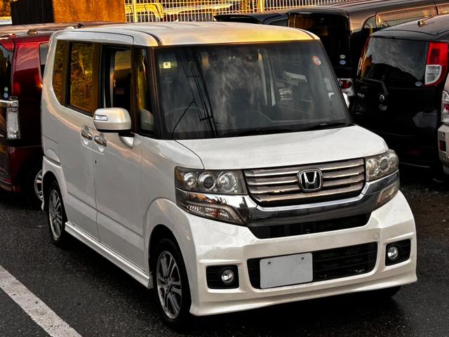 Ｎ－ＢＯＸカスタム Ｇ・Ａパッケージ　純正ナビ　バックカメラ　Ｂｌｕｅｔｏｏｔｈ　電動スライドドア　スマートキー　プッシュスタート　ＨＩＤ　ＥＴＣ　ＣＴＢＡ（5枚目）