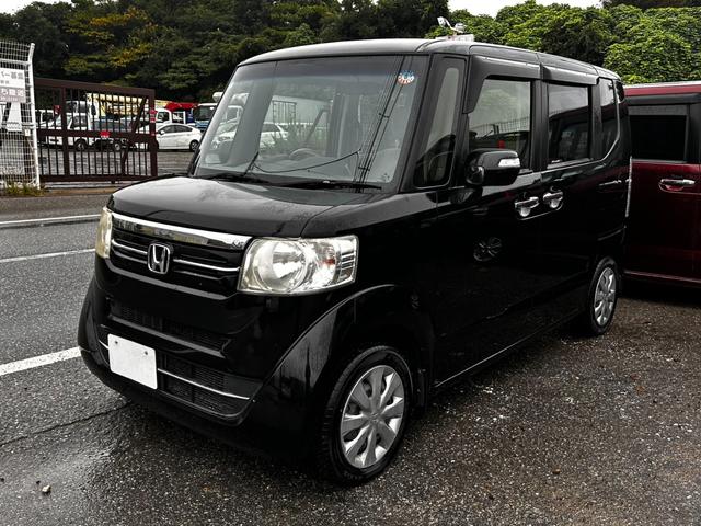 N-BOX G・ターボLパッケージ パワースライドドア スマートキー 純正ナビ TV Bluetooth バックカメラ(4枚目)