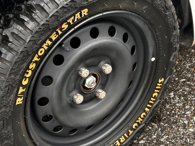 ネイキッド F 165/65-14RTタイヤ 前後バンパー&グリルブラックチッピング 走行6.6万KM(25枚目)