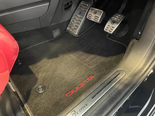 ジュリエッタ ヴェローチェ　１７５０　ＴＢＩ　純正ナビＴＶ／ＤＶＤ／Ｂｌｕｅｔｏｏｔｈ／ＵＳＢ／ドライブレコーダー前後／ＥＴＣ／バックソナー／レッドレザーメモリー付パワーシート／シートヒーター／ブレンボキャリパー／アンテナアングル／認定中古（50枚目）