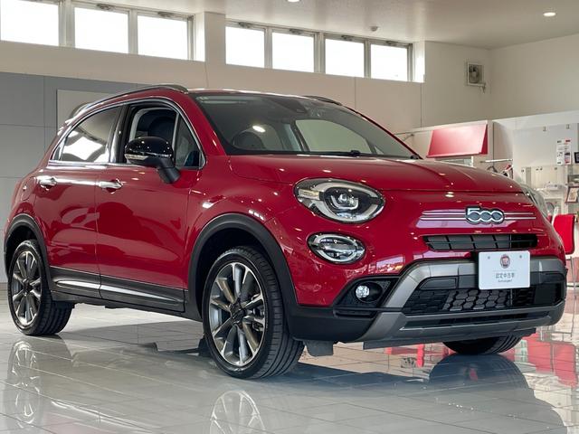 ５００Ｘ 　クロス　アップルカープレイ＆アンドロイドオート対応　バックモニター　ＥＴＣ　ドライブレコーダー前後　フロアマット　ルーフレール　ＬＥＤライト／フォグ　ＡＣＣ　ブラインドスポットモニター　保証継承（6枚目）