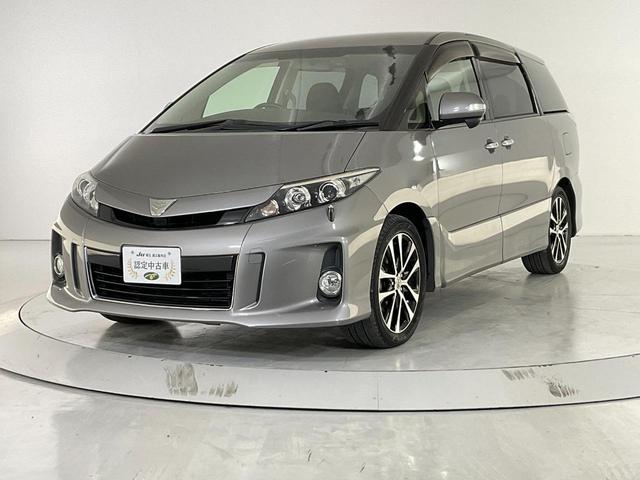 エスティマ アエラス　ドライブレコーダー　ＥＴＣ　バックカメラ　ナビ　ＴＶ　オートクルーズコントロール　両側電動スライドドア　ＨＩＤ　スマートキー　電動格納ミラー　３列シート　ウォークスルー　オットマン　ＡＴ（2枚目）