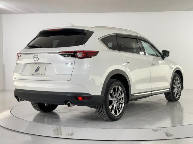 ＣＸ－８ ＸＤ　Ｌパッケージ　黒革／ＢＯＳＥ／衝突軽減／追従クルコン／誤発進抑制／ＢＳＭ／ＬＫＡ／アダプティブＬＥＤヘッド／１・２列目シートヒーター／１列目パワーシート・ベンチレーション／パワーバックドア／１０．２５インチマツコネ（8枚目）