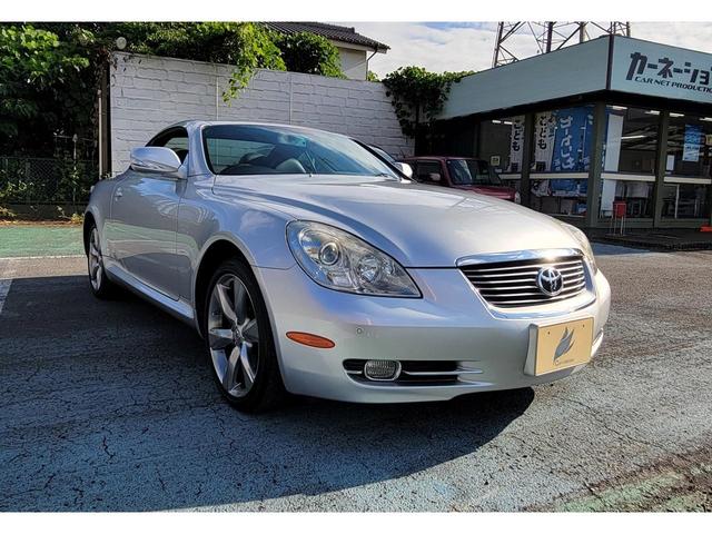 SC SC430 最終後期型/禁煙車/マークレビンソン/クルーズコントロール/インテリジェントAFS/本木製・革巻ステアリング/ブラック革シート/シートヒーター/パワーシート/メーカーHDDナビ/ETC(4枚目)