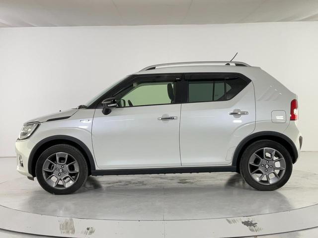 イグニス Ｆリミテッド　４ＷＤ／セーフティＰＫＧ（ＤＳＢＳ／誤発進抑制機能／車線逸脱警報／先行車発進お知らせ機能／サイド・カーテンエアバック）／クルコン／ＬＥＤヘッドランプ・Ｆフォグ／ルーフレール／半革シート／純正オーディオ（4枚目）