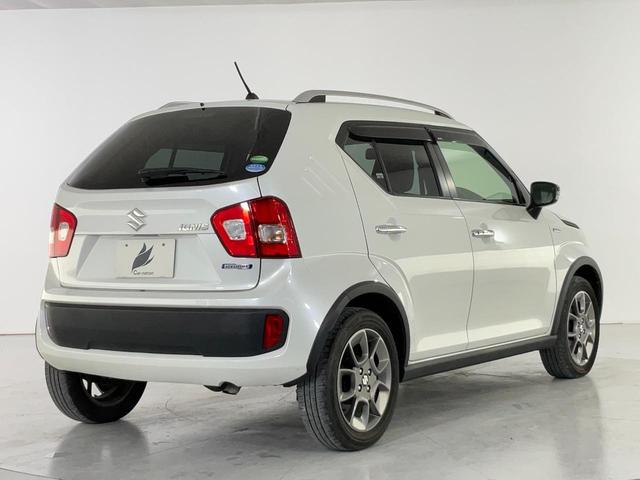 イグニス Ｆリミテッド　４ＷＤ／セーフティＰＫＧ（ＤＳＢＳ／誤発進抑制機能／車線逸脱警報／先行車発進お知らせ機能／サイド・カーテンエアバック）／クルコン／ＬＥＤヘッドランプ・Ｆフォグ／ルーフレール／半革シート／純正オーディオ（7枚目）