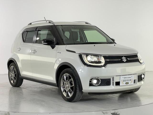 イグニス Ｆリミテッド　４ＷＤ／セーフティＰＫＧ（ＤＳＢＳ／誤発進抑制機能／車線逸脱警報／先行車発進お知らせ機能／サイド・カーテンエアバック）／クルコン／ＬＥＤヘッドランプ・Ｆフォグ／ルーフレール／半革シート／純正オーディオ（9枚目）