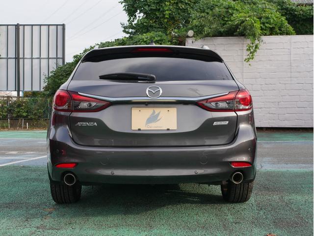 アテンザワゴン ２５Ｓ　Ｌパッケージ　ワンオーナー（自社名変済）／３６０度ビュー／茶革／ＢＯＳＥ／衝突軽減／追従クルコン／誤発進抑制／ＬＫＡＳ／ＢＳＭ／アダプティブＬＥＤヘッド／シートヒーター／Ｐシート・運転席メモリー付／マツコネ／ＥＴＣ（8枚目）