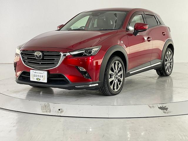 CX-3 20S エクスクルーシブモッズ 4WD/360度ビュー/前後スマートシティブレーキ/AT誤発進抑制/全車速追従レーダークルコン/BSM/車線逸脱警報/LEDヘッド・フォグ/深赤革シート/シートヒーター/Pシート/マツコネナビ/ETC(2枚目)