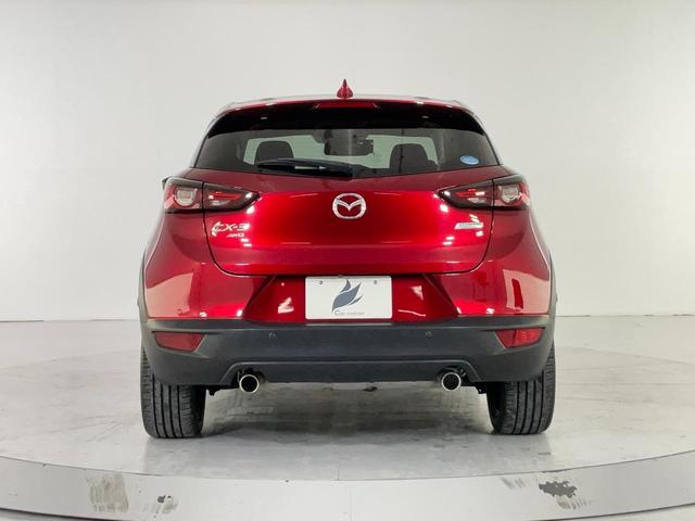CX-3 20S エクスクルーシブモッズ 4WD/360度ビュー/前後スマートシティブレーキ/AT誤発進抑制/全車速追従レーダークルコン/BSM/車線逸脱警報/LEDヘッド・フォグ/深赤革シート/シートヒーター/Pシート/マツコネナビ/ETC(6枚目)