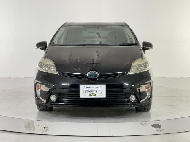 プリウス Ｇツーリングセレクションレザーパッケージ　黒革／衝突軽減／追従クルコン／パーキングアシスト／ＬＥＤヘッドランプ／ヘッドランプウォッシャー／運転席パワーシート／前席シートヒーター／純正ＨＤＤナビ（ＣＤ・ＤＶＤ・地デジ・ＢＴ）／ＥＴＣ／Ｂカメラ（4枚目）