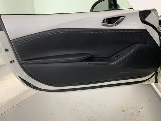 ロードスター １．５　Ｓ　１００周年記念車　ｉ－ｓｔｏｐ／ｉ－ＥＬＯＯＰ／セーフティＰＫＧ（クルコン／アダプティブＬＥＤヘッド）／ＢＳＭ／車線逸脱警報／前後衝突軽減ブレーキ／ＡＴ誤発進抑制／専用レッドナッパ革シート／マツコネ／ＥＴＣ／ドラレコ（28枚目）