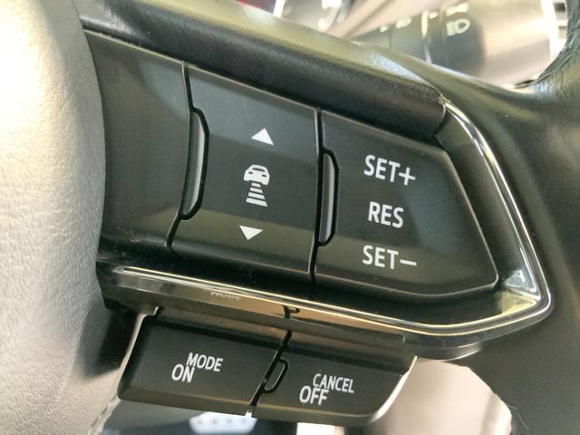 【ハンドルボタン】目線を大きくそらすことなくボタンの操作を行うことができるので、安全にも配慮できますね。