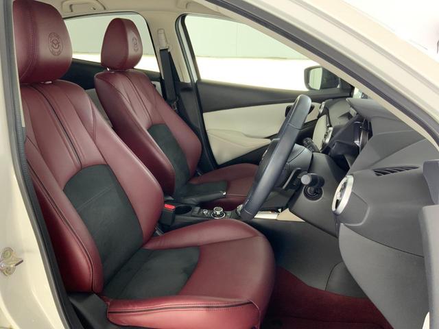 ＭＡＺＤＡ２ １５Ｓ　１００周年特別記念車　ワンオーナー／３６０度ビュー／Ｐセンサー／ＢＳＭ／車線逸脱警報／前後衝突軽減ブレーキ／ＡＴ誤発進抑制制御／レーダークルコン／ＬＫＡ／ＬＥＤヘッド／赤革シート／シートヒーター／マツコネナビ／ＥＴＣ（37枚目）